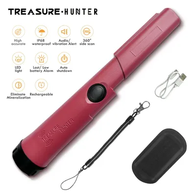 Treasure Hunter Handheld Metal Detector Pinponter Pointer Probe Gold Detector Pinpointing Waterproof