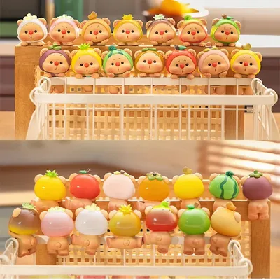 Authentic New Hipper Bear Cub Fruit Power Series OYO Blind Box Cute Figure Cartoon Trendy