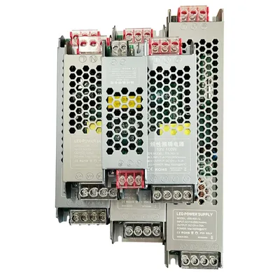 Ultra-Thin Switching Power Supply DC12V 24V 60W 120W 300W 400W Light Transformer AC 110-250V Source
