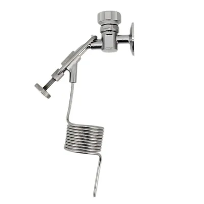 Brand New 1.5"TC Sample Valve Sampling Coil 304 Stainless Steel Conical Fermenter Accessories Free