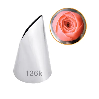 Rose Petal Cream Piping Nozzle Icing Cream Nozzle Cake & Cupcake Decorating Tools Bakeware Icing