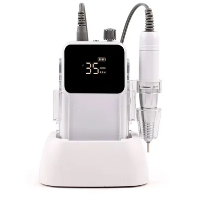 Professional Electric Nail Drill Machine 35000RPM Rechargeable Nail File Nails Accessories Gel Nail