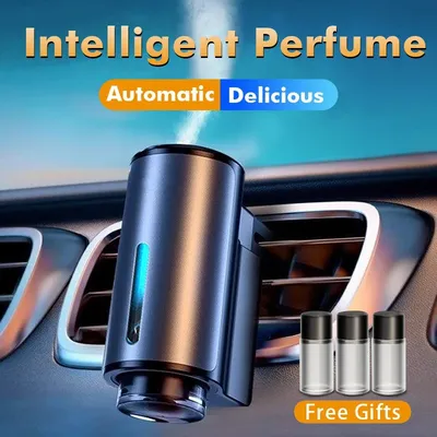 Smart Car Air Aromatherapy Diffuser Fragrance Car Air Fresheners With Three Adjustable Humidifier