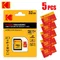 5PCS MicroSD Card KODAK 32GB 64GB 128GB 256gb SD CARD Class10 U3 V30 Waterproof Mini TF Card For