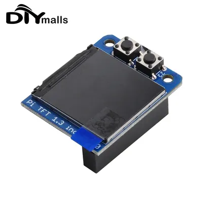 Mini PiTFT 1.3" 1.3 inch TFT Full Color 240x240 Pixel IPS Display Add-on for Raspberry Pi 3.3V SPI