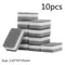 10Pcs Sponge Cleaning Cloth Household Nano Sponge Three Floors Sponge Wipe Dishwashing Cloth For Kitchen Bathroom Cleaning Tools