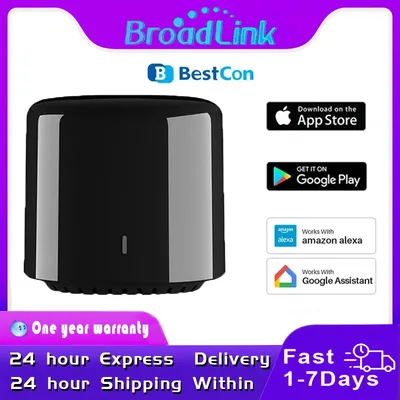 Broadlink BestCon Rm4c Mini Smart WiFi IR Remot Smart Home Remote For Air Conditioner TV Set Voice