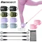 Yoga Exercise Tools Fitness Ankle Buckles Stretchy Leg Bands Resistance Bands Leg And Hip Trainer Adjustable Foot Support Sleeve