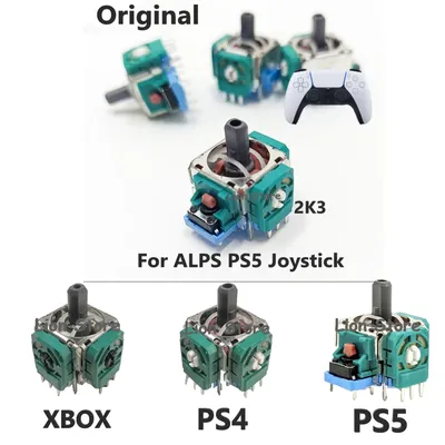 100pcs For ALPS PS5 PS4 XBOX Pro Controller 3D Joystick Play Station5 Original Rocker 3 Million
