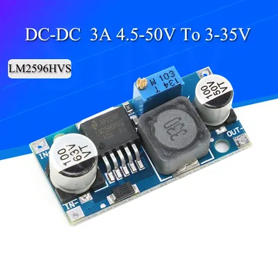 Stlxy LM2596HVS LM2596 HV LM2596HV DC-DC Adjustable Step Down Buck Converter Power Module 4.5-50V To