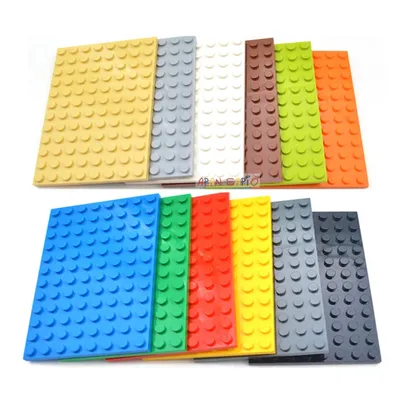 20pcs DIY Building Blocks 8x12 Dots Thin Figures Bricks Educational Creative Size Compatible With