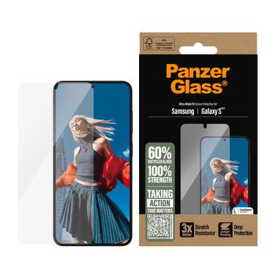 PANZERGLASS Displayschutzglas "Ultra-Wide Fit Screen Protection", transparent, B:11,00cm H:1,50cm T:20,00mm, Displayfolien, Displayschutzfolie, Schutzfolie, Bildschirmschutz, kratz- & stoßfest