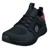 Sneaker BUGATTI, Herren, Gr. 40, schwarz, Textil, sportlich, Schuhe, Schnürschuh, Halbschuh, Freizeitschuh, Kontrastbesatz an der Ferse