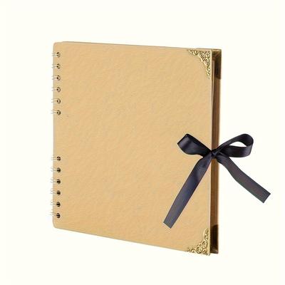 "TEMU 8x8" Album - 60 () For Diy , & , Graduation Keepsake - /" Image