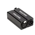 1 pz filtro riduttore di rumore audio mono XLR isolatore audio mixer cancellazione del rumore corrente audio acustico dj