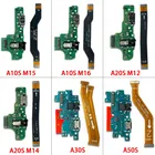Cavo flessibile per scheda caricatore porta di ricarica USB per Samsung A10S M15 M16 A20S M12 M14 A30S A50S Dock connettore con microfono