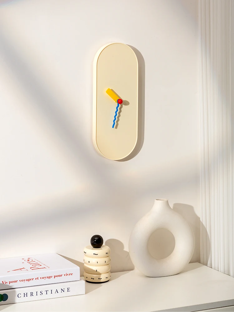 【EpeiusHome】Dekoration für Heimtextilien, Dopamin, Wanduhr