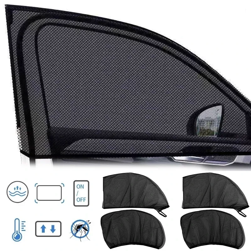 Auto Universal Sonnenschirm SUV Auto Schutz Anti-moskito Bildschirm Fenster Blackout Seite Vorhang Schutz Fenster Film Zubehör