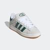 Sneaker ADIDAS ORIGINALS "CAMPUS 00S", Gr. 38,5, crystal weiß, core weiß, collegiate grün, Leder, Synthetik, sportlich, Schuhe