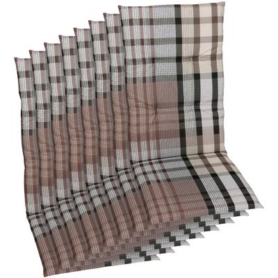 Sitzauflage GO-DE, braun, B:48cm H:5cm T:108cm, Polyester, Baumwolle, Polyurethan, Polsterauflagen, Maße ca.: 48 cm x 108 cm x 5 cm Image