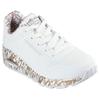 Sneaker SKECHERS "UNO LOVING LOVE", Damen, Gr. 39, rosa (weiß, roségoldfarben), Lederimitat, sportlich, Schuhe Sneaker, Freizeitschuh, Halbschuh, Schnürschuh mit Luftkammersohle, Topseller