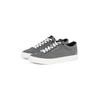 Sneaker TOMMY HILFIGER "TH HI VULC LOW CORE CHAMBRAY", Herren, Gr. 41, grau (anthrazit), Textil, meliert, sportlich, Schuhe, Freizeitschuh, Halbschuh, Schnürer in melierter Optik