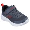 Sneaker SKECHERS "SELECTORS", Kinder, Gr. 30, grau, Textil, Synthetik, sportlich, Schuhe, Freizeitschuh mit Klettverschluss, Größenschablone zum Download