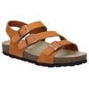 Sandale JOSEF SEIBEL "Hermine 16", Damen, Gr. 39, orange, Leder, klassisch, Schuhe, Plateau, Sommerschuh, Trekkingsandale mit ergonomischem Fußbett