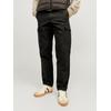 Cargohose JACK & JONES "JPSTKANE BARKLEY CARGO PANT NOOS", Herren, Gr. 32, Länge 32, schwarz, Web, Obermaterial: 100% Baumwolle, unifarben, modisch, relaxed fit knöchellang, Hosen