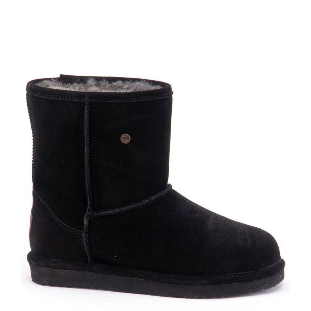 Warmbat Kangaroo Suede Schwarz EU 36