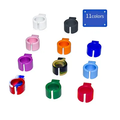 3PCS Silicone Finger Cigarette Holder Ring Rack Creative Portable Clip for for Game Player Driver
