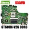 AKEMY K55VD Laptop motherboard for ASUS K55A A55V K55V K55VD original mainboard V2G GT610M Support