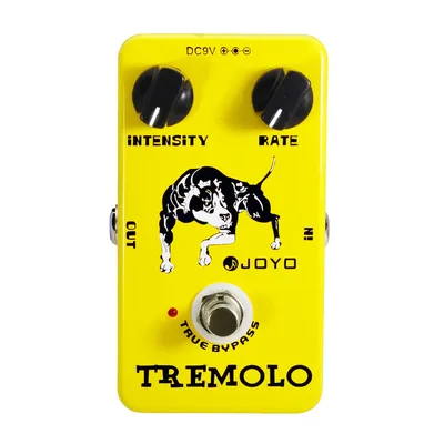 JOYO JF-09 Tremolo Guitar Effect Pedal Classic Tube Amplifier Simulation Tremolo Effect Pedal Guitar