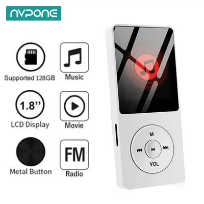 MP3 Player Outdoor Sports Fitness Mini Walkman Mp4/mp3 Support Bluetooth Lossless Music Player FM