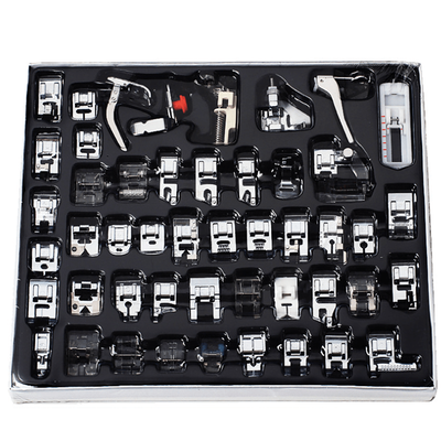 TEMU 11pcs/32pcs/42pcs/48pcs/72pcs Sewing Machine Presser Feet Set Sewing Supplies Accessories Tool Multifunctional Professional Sewing Accessories Image