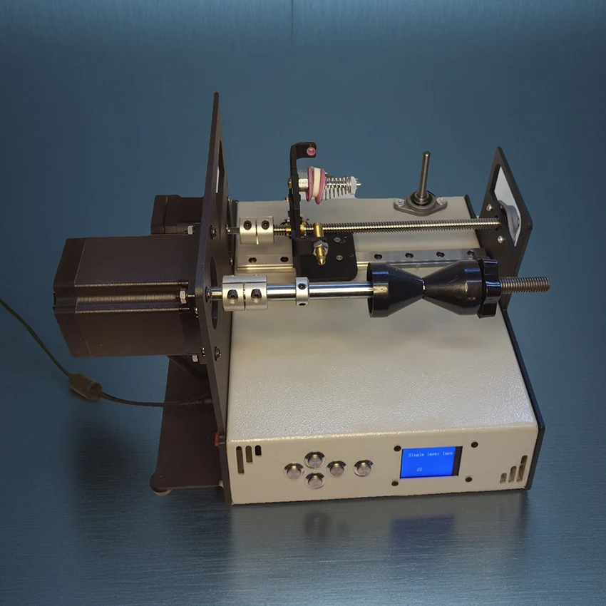 DC24V Automatische Kabelwickelmaschine Röhrenverstärker Wickelmaschine Schiebetisch Genauigkeit 0,01 mm Image