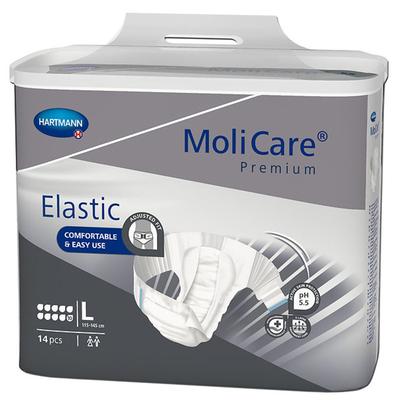 Molicare Premium Elastic Slip 10 Tropfen Gr.L 14 St Einweghosen Image