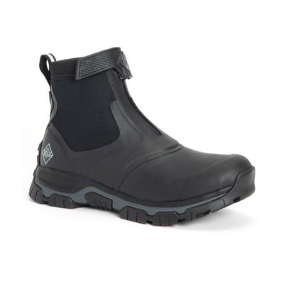 Muck Boots Apex Mid Zip Rubber Schwarz/Dark Shadow Gummistiefel