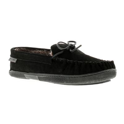 Herrenslipper aus echtem Wildleder mit kuscheligem Kunstpelzfutter und Socke mit flexiblem, strapazierfähigem Sol Image