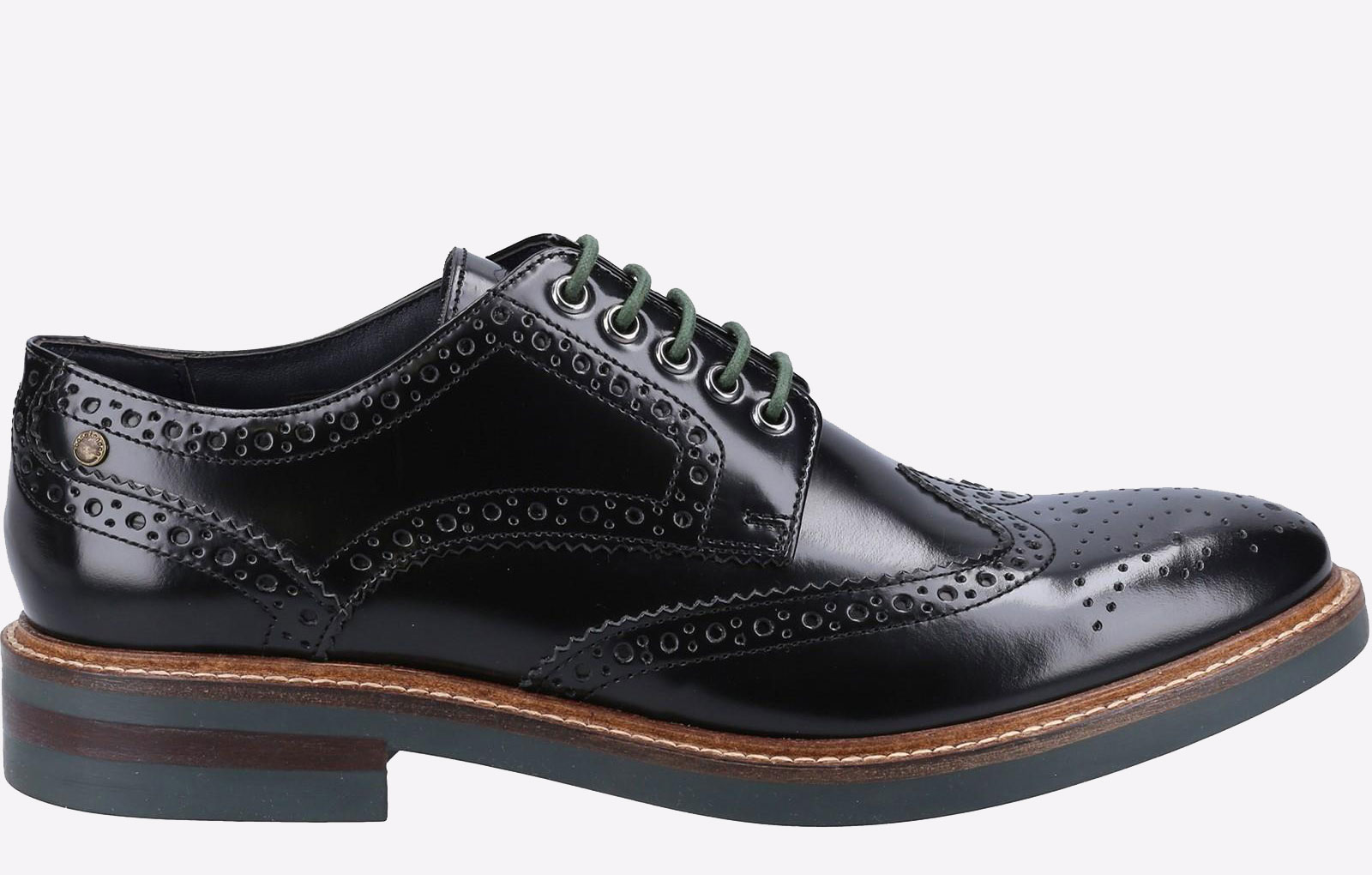 Base London Woburn LEATHER Herren EU 47.5 / UK 12