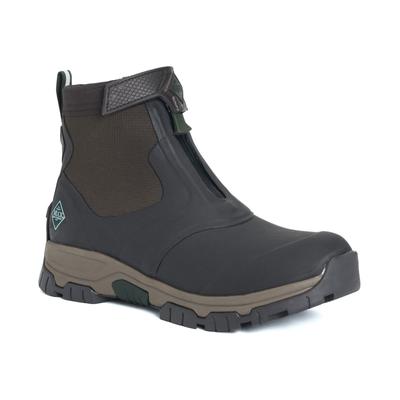 Muck Boots Apex Mid Zip Gummi Dunkelbraun Wellington Stiefel Image