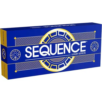 Enhance Your Brainpower While Having Fun with Sequence Luxury Edition Party Game - Perfect for