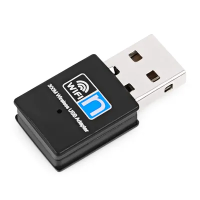 300Mbps Mini Wifi Adapter Wireless USB Network Card 2.4GHz Wireless USB WiFi Adapter Dongle PC