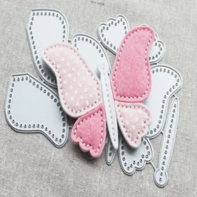 Felt Die Butterfly New Metal Cutting Dies For DIY Scrapbook Craft Decoration Template Supplies