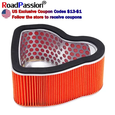 Road Passion Motocycle Air Filter High Flow Intake Cleaner For Honda VTX1800C VTX1800N VTX1800R