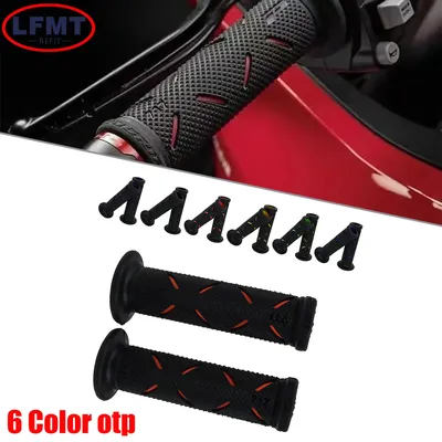 Motorbike Grip Rubber Non-slip Universal Motorcycle Moto Handles Cover Handlebar DIY Accessories For
