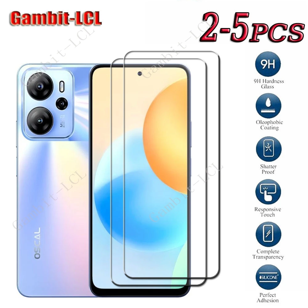9H HD Original Tempered Glass For Blackview Oscal Tiger 13 6.67" OscalTiger13 Tiger13 Screen Protection Protector Cover Film