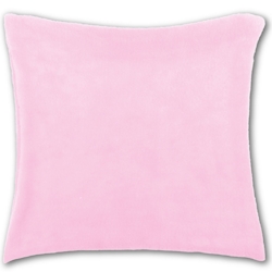 Bestlivings Kissenhülle "Kuschel" ca. 30x30cm rosa - hellrosa mit Füllung Image
