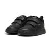 Sneaker PUMA "COURTFLEX V3 V INF", Gr. 25, schwarz (puma schwarz, puma schwarz, cast iron), Synthetik, unifarben, sportlich, Schuhe, für Kinder