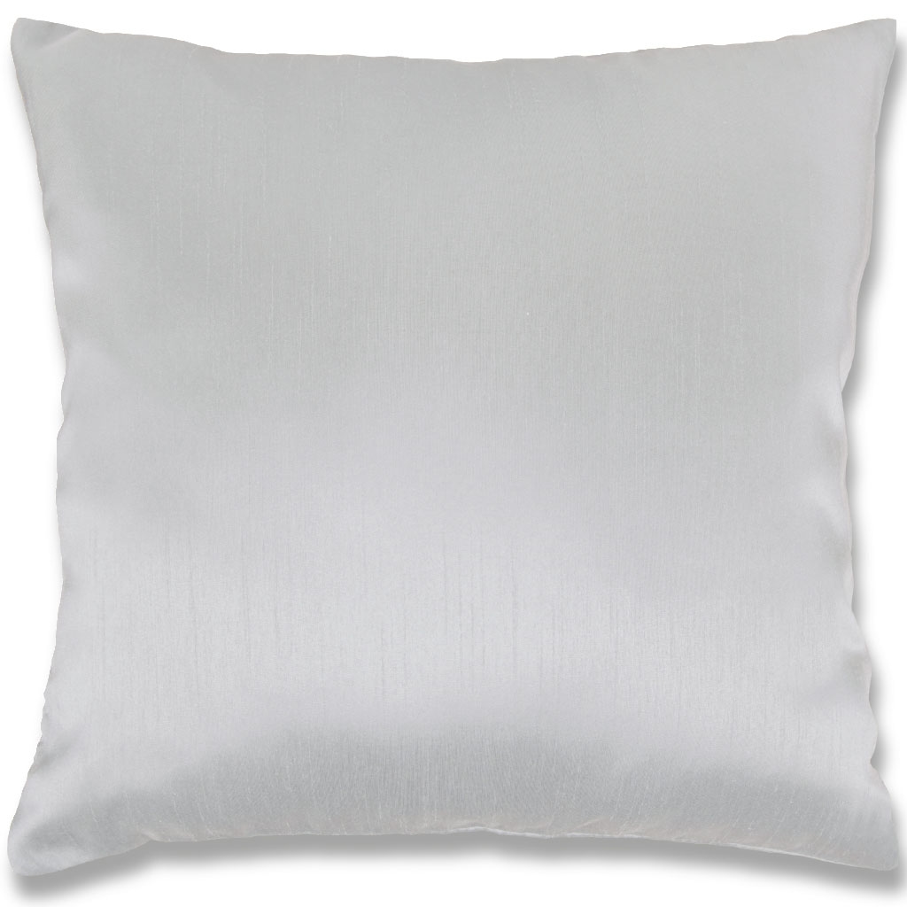 Arsvita Kissenhülle Alessia hellgrau - silber 60x60cm mit Füllkissen Image